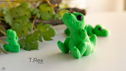 T-Rex Skulptur - Print'n'Style