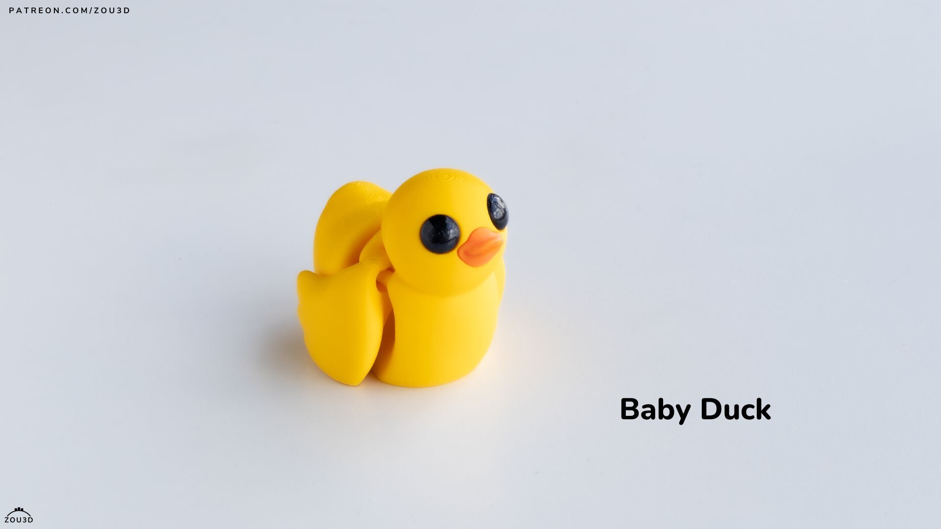 Baby Ente Deko Figur / Schlüsselanhänger - Print'n'Style