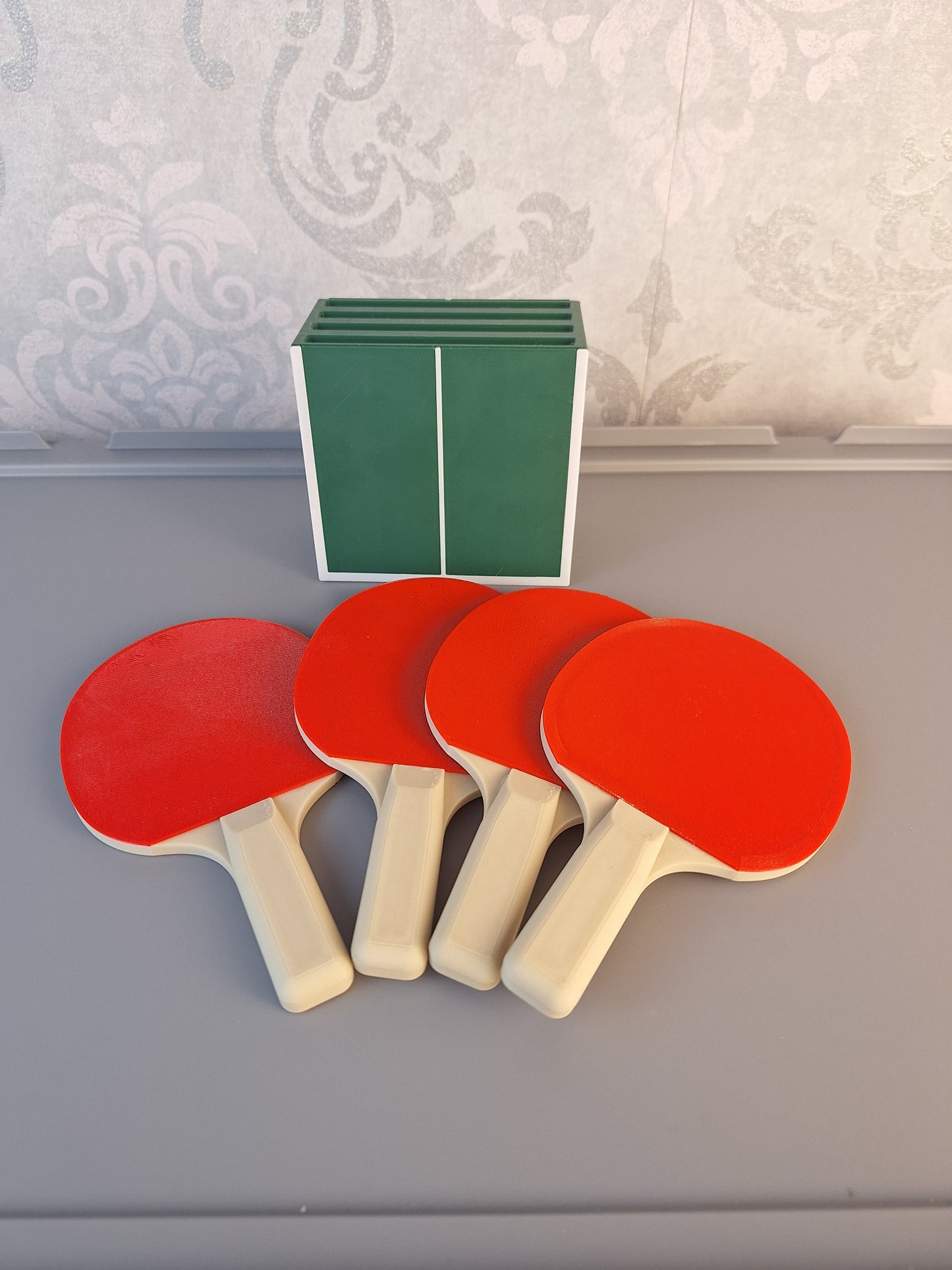 Untersetzer Tischtennis Optik